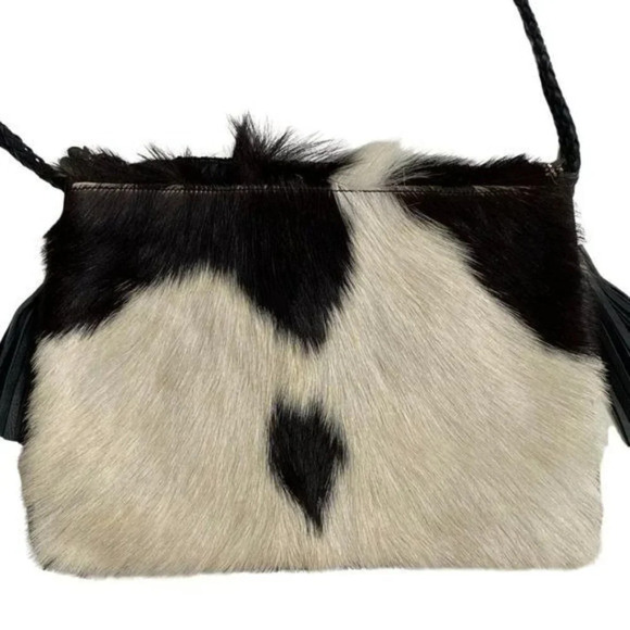 Handcrafted Leather Embellished Shoulder Bag - Picture 5 of 6